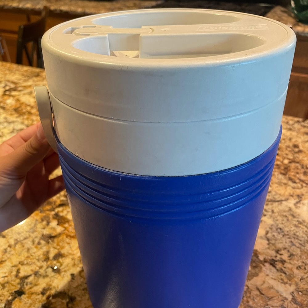 Coleman water cooler jug canister